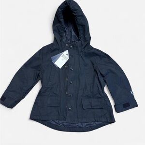NWT 2T Navy Blue POLO Ralph Lauren padded-water resistant jacket